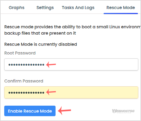 Virtualizor-rescue-mode-set-password.gif
